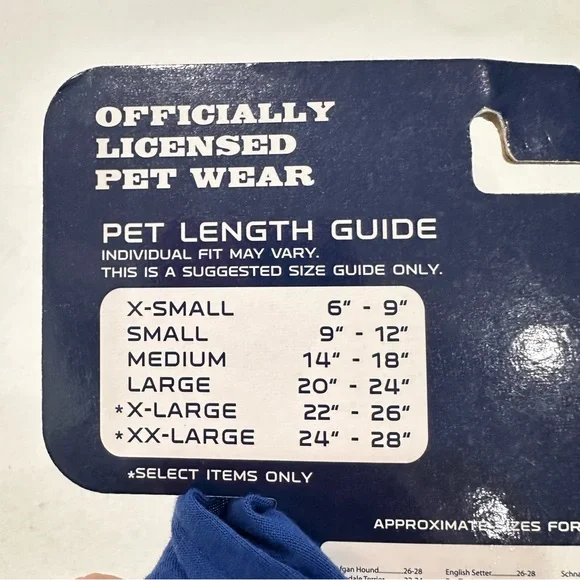 Chicago Cubs Dog Shirt- Blue and Gray - Picture 6 of 10